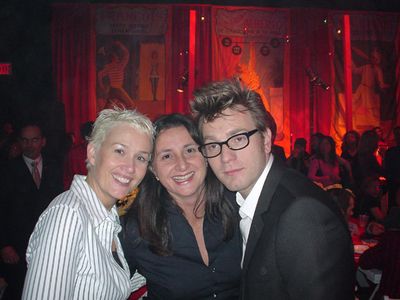 Imelda Corcoran, VFX Producer Victoria Alonso & Ewan McGregor 