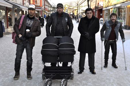 Steven Van Zandt, Trond Fausa, Tommy Karlsen, and Robert Skjærstad in Lilyhammer (2012)