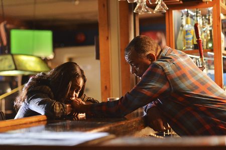 Merrin Dungey and Nigel Gibbs in Conviction (2016)