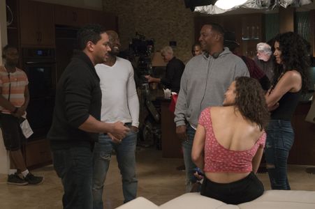 Omar Epps, Laz Alonso, Roselyn Sanchez, Paula Patton, and Deon Taylor in Traffik (2018)