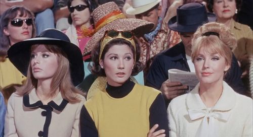 Laura Devon, Marianna Hill, and Gail Hire in Red Line 7000 (1965)