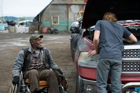 Danny Glover and Lucas Till in Monster Trucks (2016)