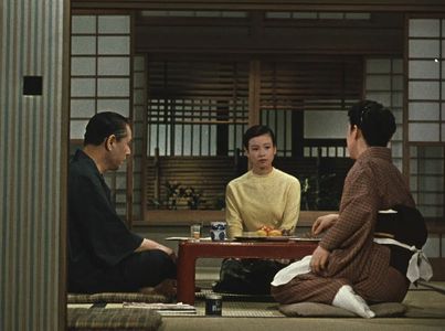 Miyuki Kuwano, Shin Saburi, and Sadako Sawamura in Late Autumn (1960)