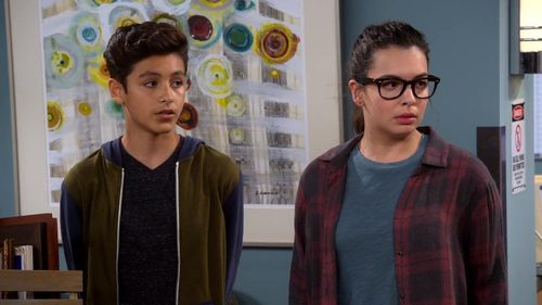 Isabella Gomez and Marcel Ruiz in One Day at a Time (2017)