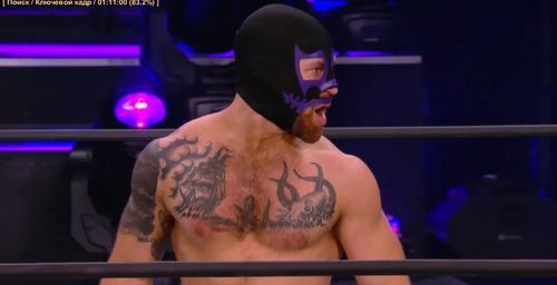 Trey Tucker in AEW Dark: Elevation (2021)