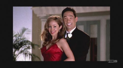 Chase Kim with Autumn Reeser on The OC