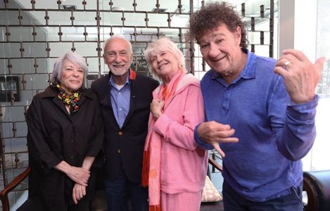 Robert Charlebois, Yvon Deschamps, Louise Forestier, and Claudine Monfette