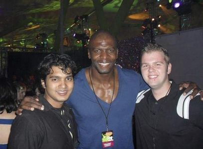 Asif Akbar and Terry Crews at the 2009 Kids Choice Awards.