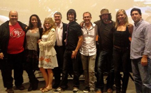 BLUES FOR WILLADEAN Los Angeles Premiere: editor Luis Colina, Debby Holiday, Dale Dickey, Bobby Rearden (prod.),Emerson