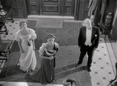 Olga Lindo, Eileen Moore, and Arthur Young in An Inspector Calls (1954)