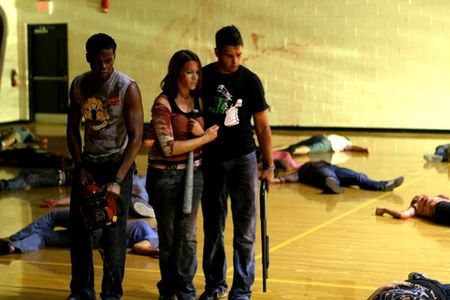 Garrett Jones, Juliet Reeves London, and William Howard in Automaton Transfusion (2006)