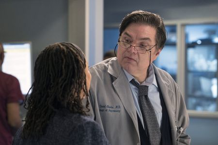 Oliver Platt and S. Epatha Merkerson in Chicago Med (2015)