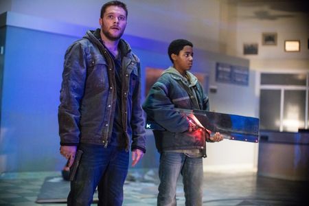 Jack Reynor and Myles Truitt in Kin (2018)