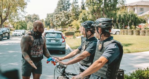 American Actor/ Stuntman Gjee Wade II on Location in California for 21Harold Music Video