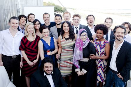 Adrian Powers, Michael Fassbender and the 2012 Your Film Festival finalists, 2012 Venice Film Festival