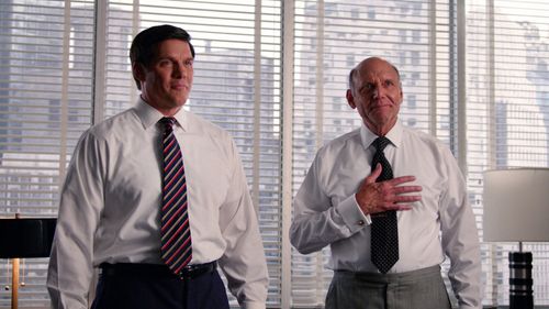 H. Richard Greene and Paul Johansson in Mad Men (2007)