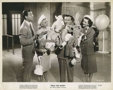 June Clayworth, Ralph Edwards, Frances Langford, and Phillip Terry in Beat the Band (1947)