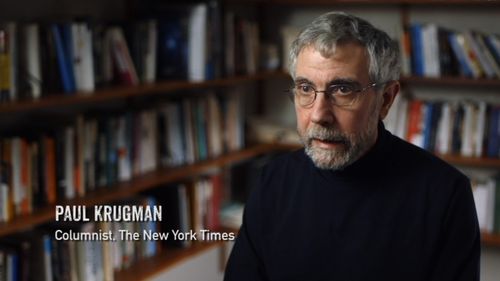 Paul Krugman in Raise Hell: The Life & Times of Molly Ivins (2019)