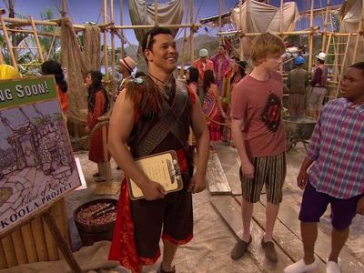 Adam Hicks, Larramie Doc Shaw, and Geno Segers in Pair of Kings (2010)