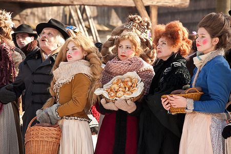 Veronika Zilková, Vladimír Capka, Ivana Korolová, and Tereza Beranová in Dvanáct mesícku (2012)