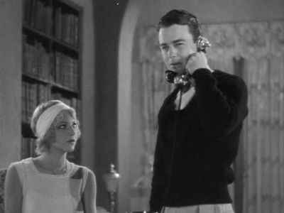 Lew Ayres and Dorothy Mathews in The Doorway to Hell (1930)