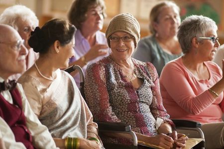 Vanessa Redgrave and Taru Devani in Unfinished Song (2012)