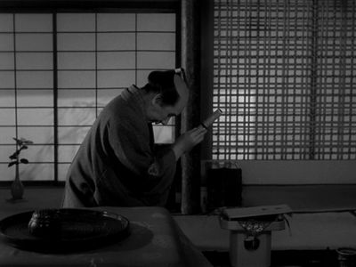 Eitarô Shindô in A Story from Chikamatsu (1954)