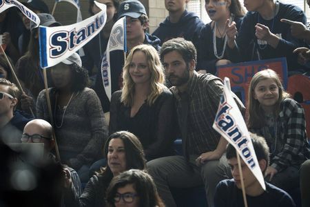 Marley Shelton, Josh Radnor, and Brooklyn Shuck in Rise (2018)