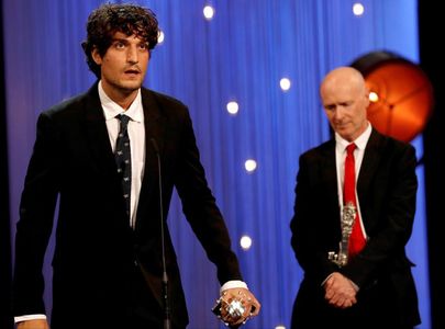 Louis Garrel and Paul Laverty in Festival de Cine de San Sebastián 2018 - Gala de clausura (2018)