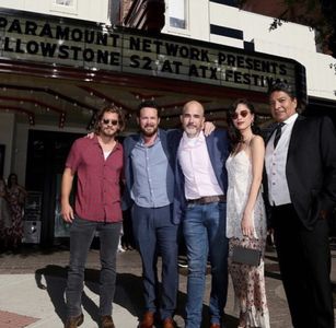 Gil Birmingham, Michael Friedman, Cole Hauser, Kelsey Asbille, and Luke Grimes