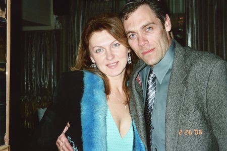 Tatiana Chekhova and actor Michael Khmurov.