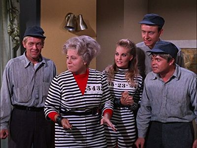 Shelley Winters, Robert Biheller, Peter Brooks, Tisha Sterling, and Michael Vandever in Batman (1966)