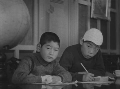 Tomio Aoki and Masao Hayama in What Did the Lady Forget? (1937)