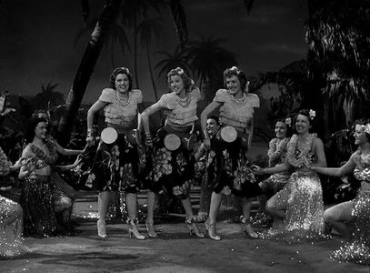 Laverne Andrews, Maxene Andrews, Patty Andrews, Virginia Engels, Estelle Etterre, Sandra Morgan, Sunnie O'Dea, and The A