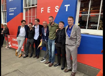 Premier for Schemers Edinburgh International Film Festival 2019. Me far right.