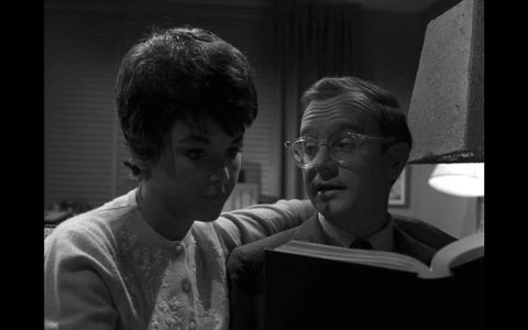 Sue Randall and Wally Cox in The Twilight Zone (1959)