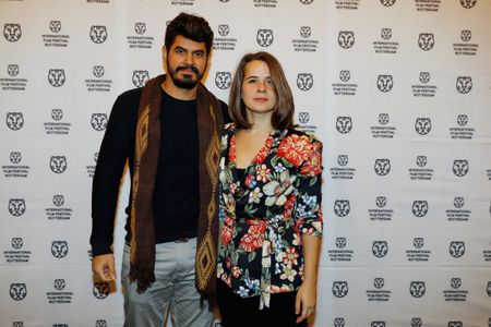 Guto Parente and Ticiana Augusto Lima at the IFF Rotterdam 2018