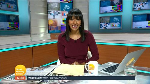 Ranvir Singh in Good Morning Britain: Episode dated 19 February 2020 (2020)