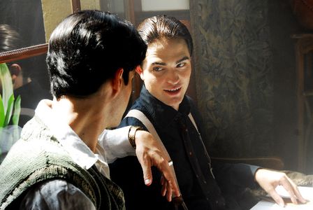 Robert Pattinson and Javier Beltrán in Little Ashes (2008)