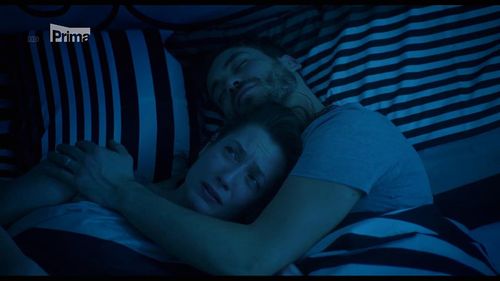 Filip Tomsa and Lenka Zahradnická in Taxi 121 (2016)