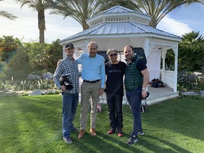 Deepak Chopra crew photo - Palm Springs