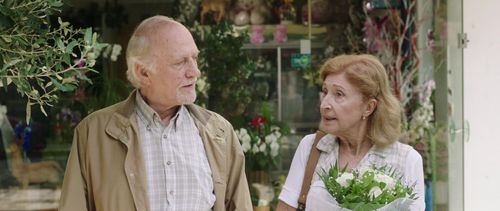 Alkis Panagiotidis and Sofia Seirli in Umbrella (2018)