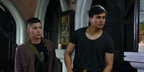 Renz Valerio and Tom Rodriguez in The Cure (2018)