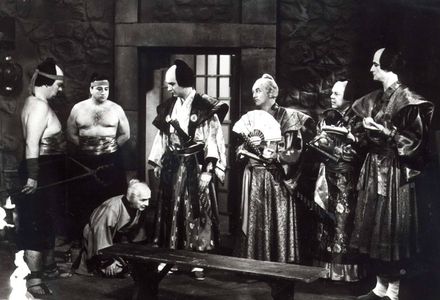 Miroslav Donutil, Jaromír Dulava, Jaroslav Kunes, Ladislav Samlot, and Pavel Kunert in Rozsudky soudce Ooky (1988)