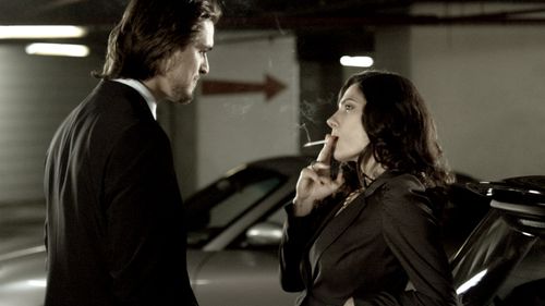 Still from Tempo Final - Episode A Armadilha. With Diogo Morgado, Rui Unas, Patricia André, Patrícia Bull, Joaquim Nicol