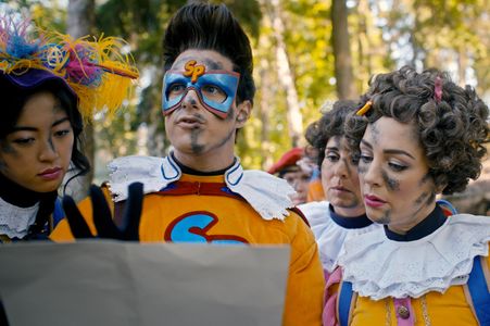 Charlotte Ha, Anouk de Pater, and Florus Hoogslag in De Club van Sinterklaas Film: de Gestrande Stoomboot (2023)