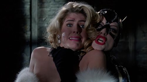 Michelle Pfeiffer and Cristi Conaway in Batman Returns (1992)