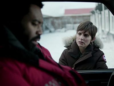 Nicholas Pinnock and Verónica Echegui in Fortitude (2015)