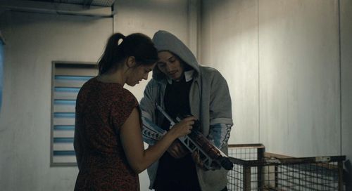 Natalie Madueño and Lukas Løkken in The Rain: The Truth Hurts (2019)