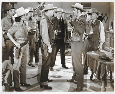 Stanley Blystone, Robert Bray, Herman Hack, Don Haggerty, Martha Hyer, Richard Martin, George Plues, and Harry Shannon i